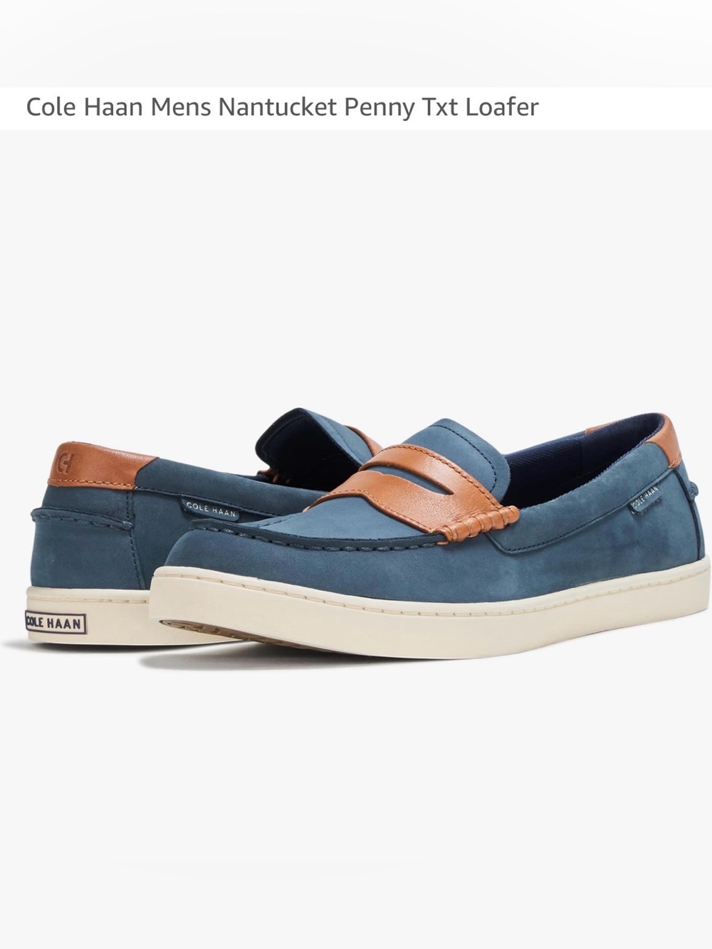 Cole Haan men’s 11.5 Nantucket penny loafers